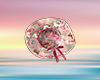 Floral Beach Hat