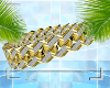 Cuban Anklet GoldDia (L)