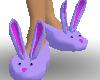 Bunny slippers Lylac