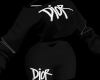 C-D BLK Zipper Sweat