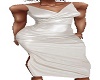 white wrap gown