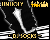 !T Unholy DJ Socks