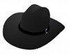 Blk/Blk Cowboy Hat