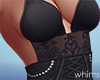 Lace Corset Dress Black