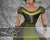 LEX medieval gown green