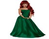 Emerald  Xmas Gown
