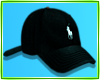 T. Black Polo Hat.