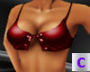 Red Metalic Sexy Top