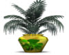 Shamrock Vase n Palm