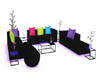 sofa morado