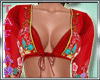 T* Red Flower Bikini RLL