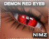 Unisex Demon Red Eyes V1