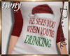 "He sees you" Xmas Pjs