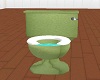 Green toilet