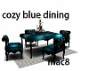 Cozy Blue dining