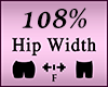 Hip Butt Scaler 108%