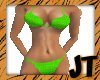 JT Summer green bikini