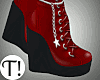 T! Tara Red Boots