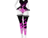 Pink Chrome Flame set