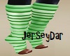 Striped Socks Green