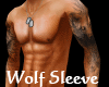 KK Wolf Sleeve Tattoos