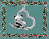 *Long Necklace Pandas
