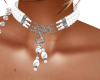 wedding neck pearls