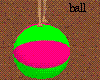 lime pink ball