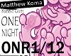 One Night Remix Matthew