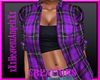 Couples Flannel Purple