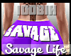 -Savage Life Purp. XXL