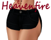 ^HF^ Black Shorts