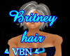Britney hair Grey white