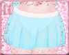 |H| Sheer Skirt Blue M