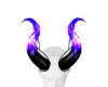 Purple Flame Horns