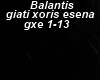 Balanths GiatiXwrisEsena