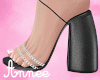 Chained Sandals | Black