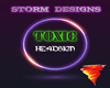 Toxic Headsign