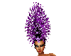 Purple Cabaret Headdress