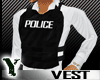 *Y* Black POLICE Vest