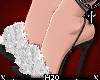 Xmas Fur Heels B/W
