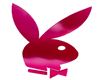 3d bunny sign Pink