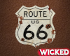 Route 66 Street Sign