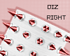 !!D Ankle Spike Red R