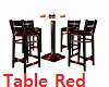 Black and red table