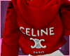 C Paris Hoodie Red