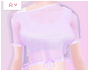 Ⓐ Purple Sport Top