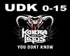 U Don't Know-Kobra/Lotus