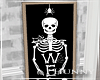 H. Welcome Skeleton Sign