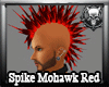 *M3M* Spike Mohawk Red 